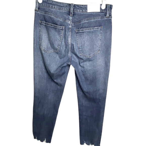 PISTOLA Monroe Mid Rise Cropped Cigarette Jeans in Mystique Women’s Sz 28 - Picture 3 of 9